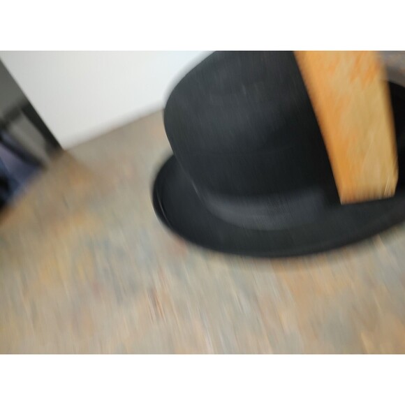 Hats of Character Bowler Derby Hat Fenton New York Hand Blocked Mens 6 7/8 VTG - Picture 13 of 14